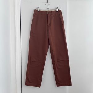 UNIQLO WOMEN HIGH-WAISTED STRAIGHT CHINO PANTS